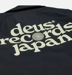 DEUS Strata Coach Jacket Black< Vestes