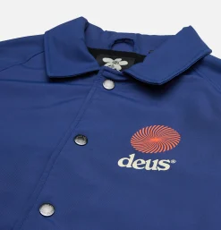 DEUS Strata Coach Jacket Blue< Vestes
