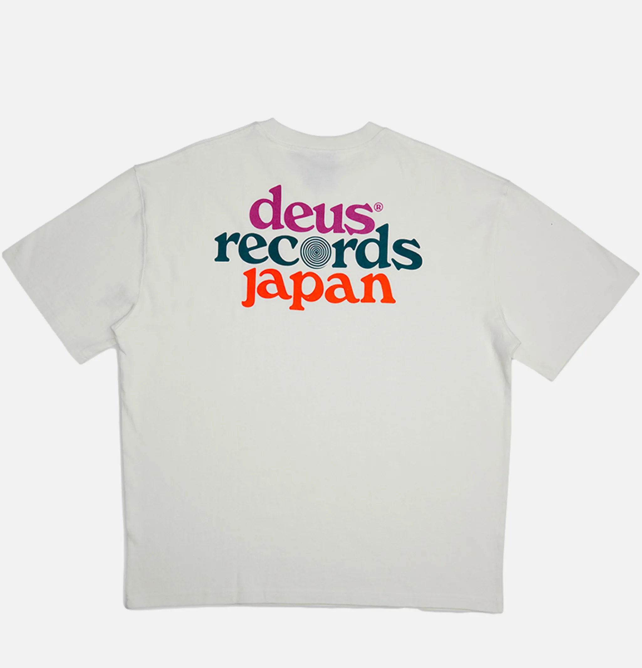 DEUS Strata Tee Vintage White< T-shirts