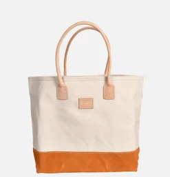 HERITAGE LEATHER COMPANY Suede Day Tote Bag Marron< Tote-bags