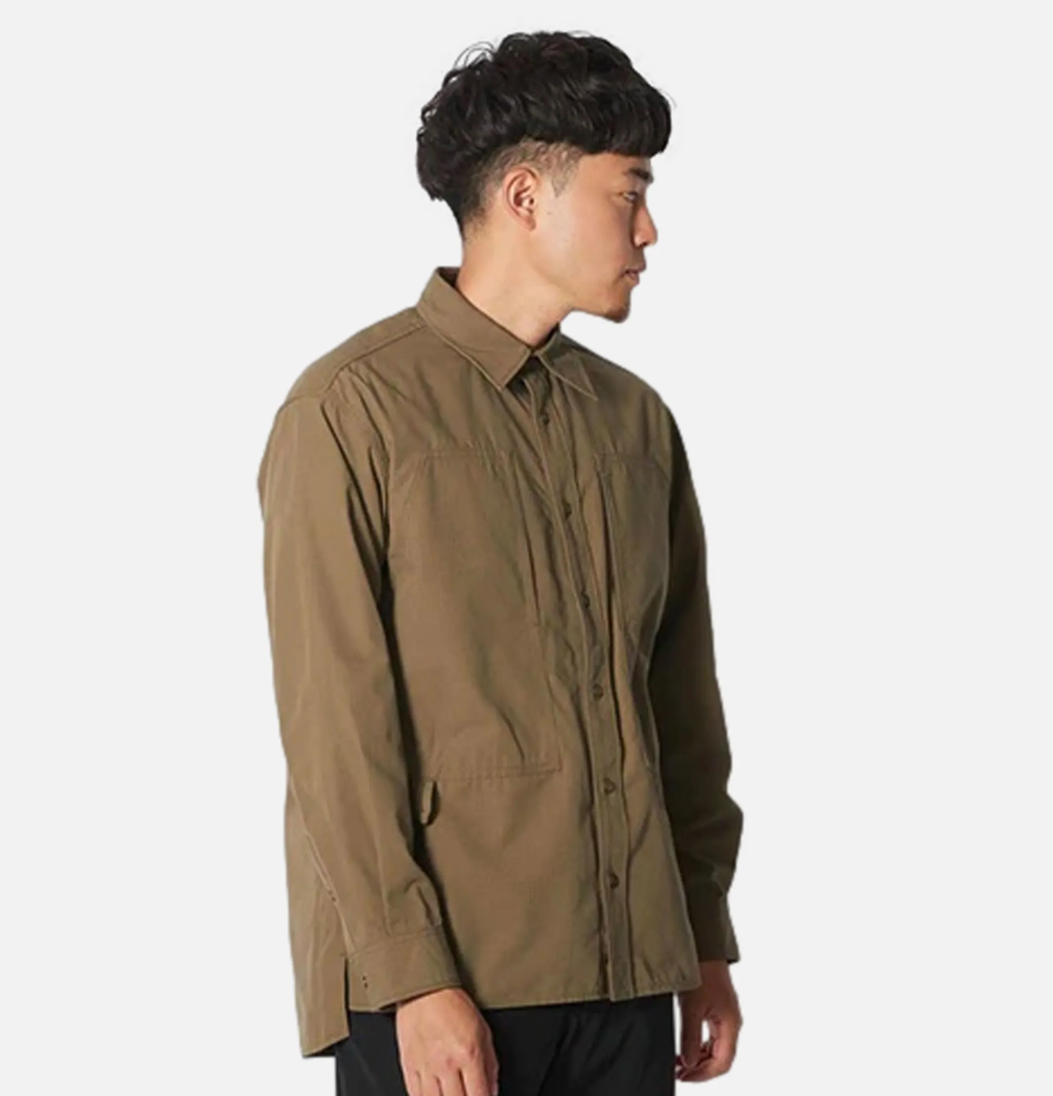 SNOW PEAK Takibibi Ripstop Shirt Khaki< Chemises