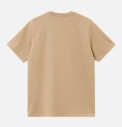 CARHARTT WIP Tee shirt Chase Shirt Sable< T-shirts