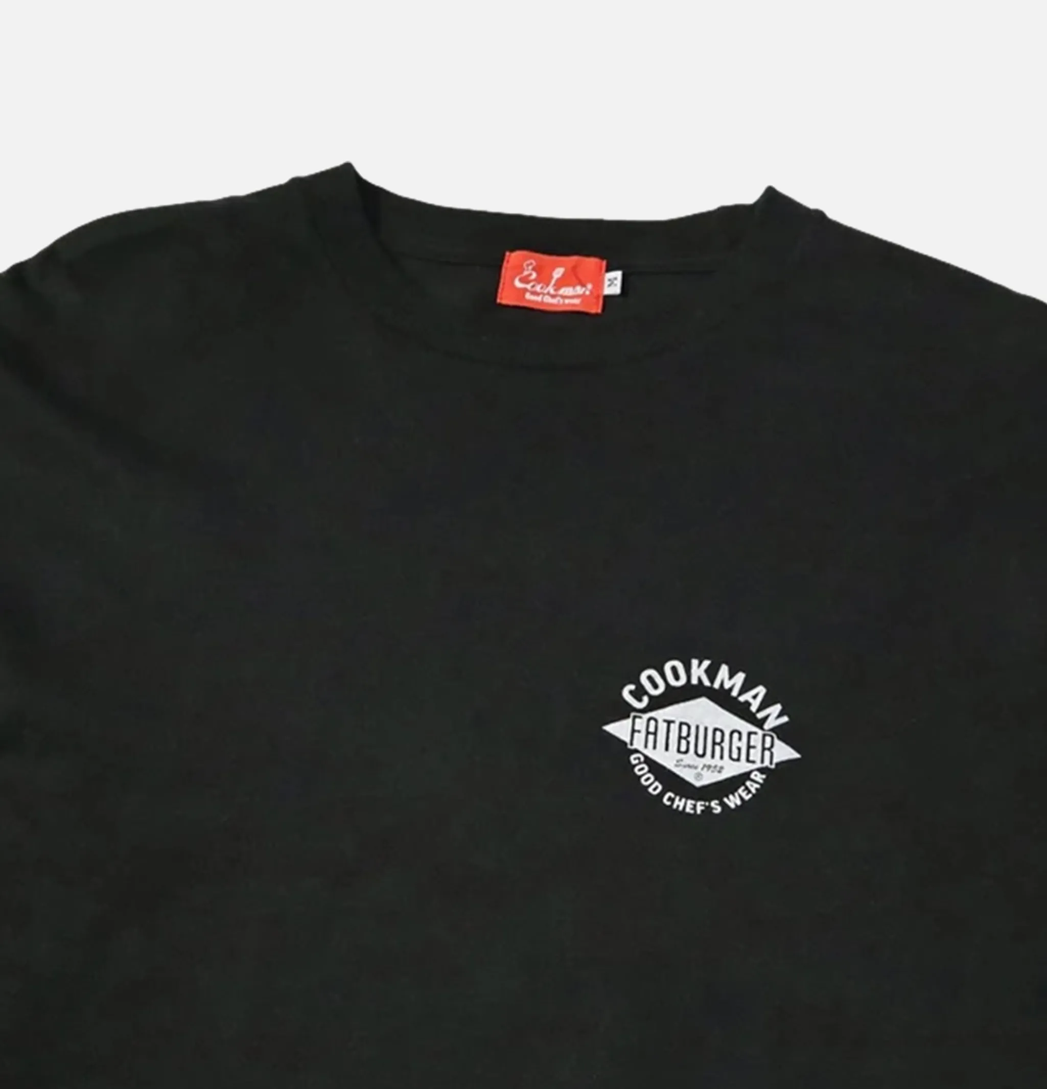 COOKMAN Tee Shirt Long Sleeves Fat Black< T-shirts