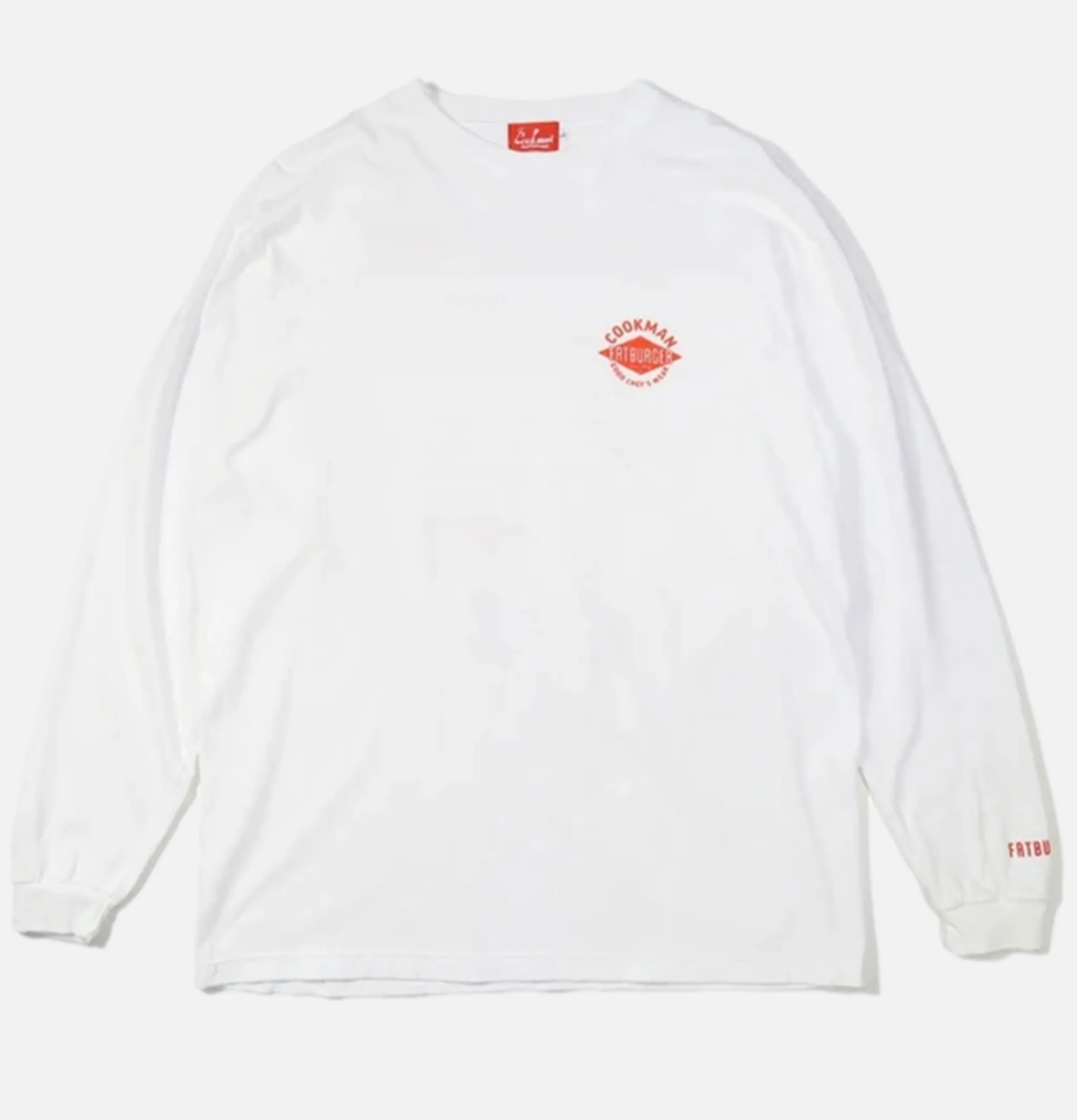 COOKMAN Tee Shirt Long Sleeves Fat Topping< T-shirts