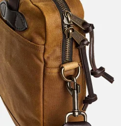 FILSON Tin Cloth Compact Dark Tan< Autres Sacs