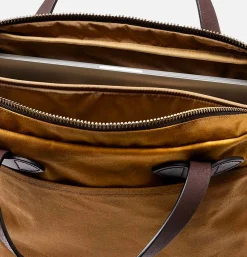 FILSON Tin Cloth Compact Dark Tan< Autres Sacs