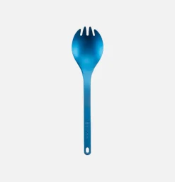 SNOW PEAK Titanium Spork Blue< Maison|Outdoor
