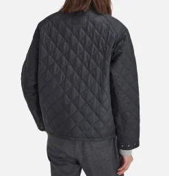 BARBOUR Transport Quilted Jacket Black< Vestes