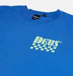 DEUS Trip Tee  Blue< T-shirts