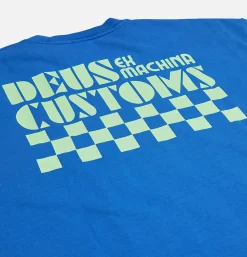 DEUS Trip Tee  Blue< T-shirts