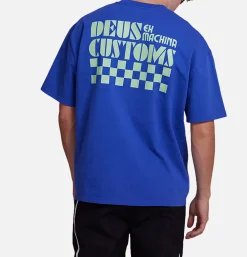 DEUS Trip Tee  Blue< T-shirts