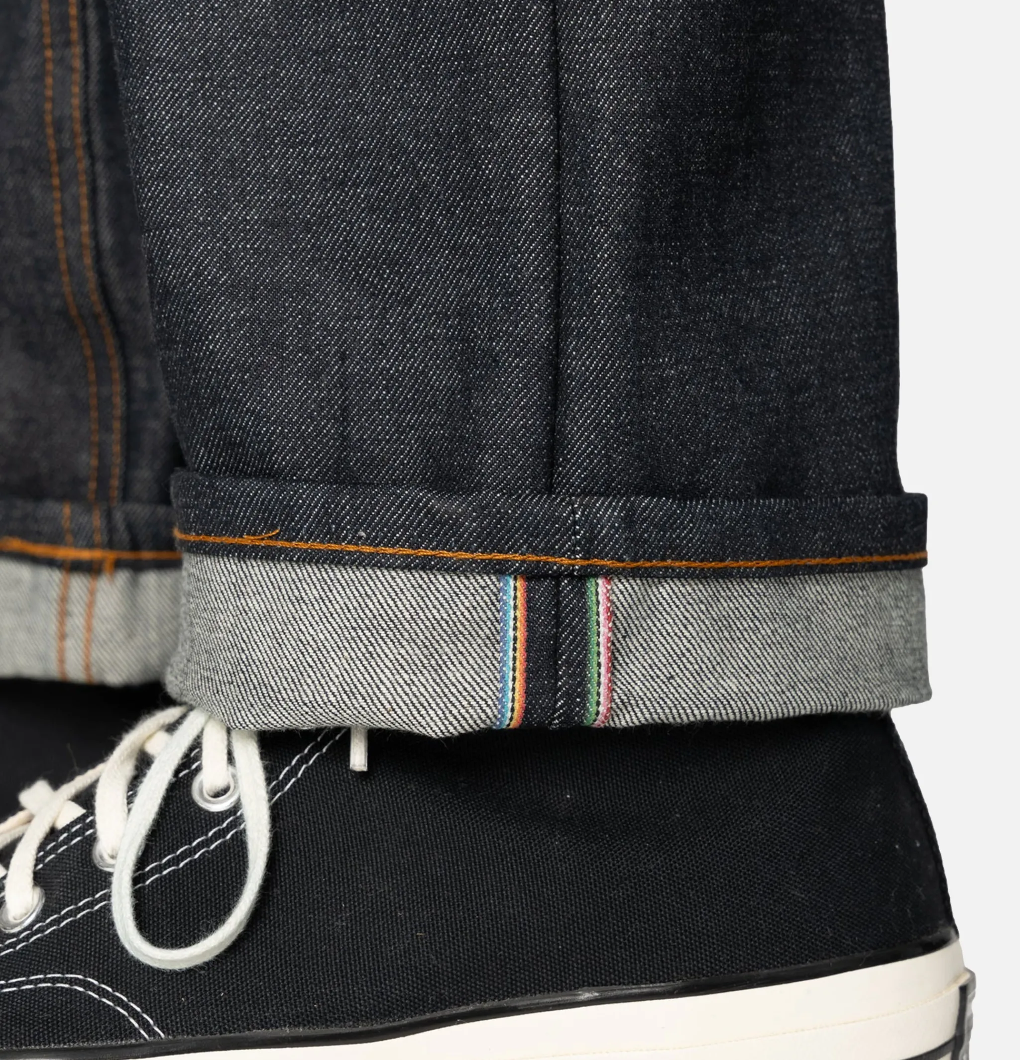 NAKED & FAMOUS True Guy Dia De Los Muertos Indigo< Jeans