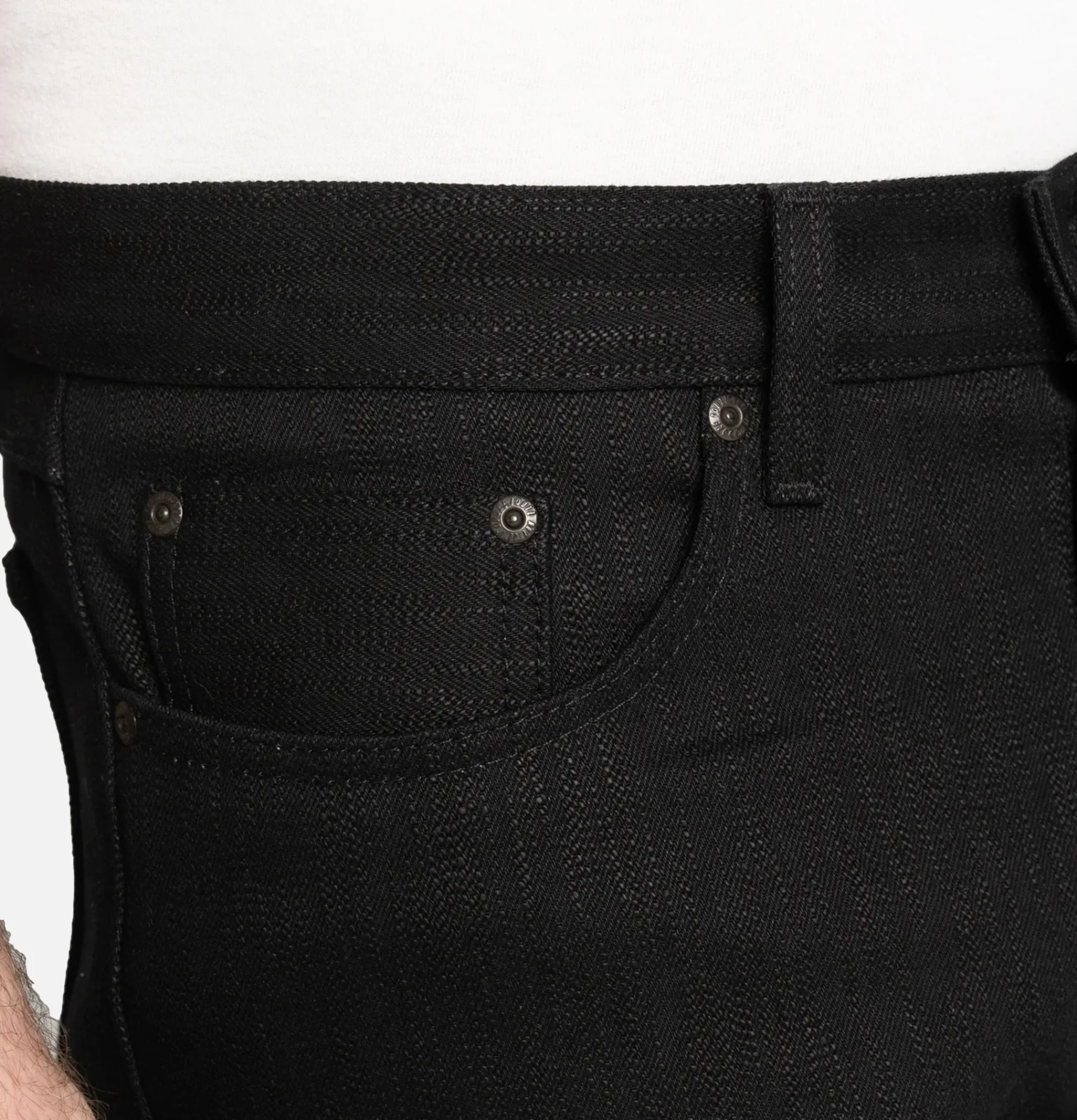 NAKED & FAMOUS True Guy Shinigami Black< Jeans