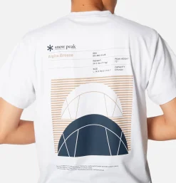 SNOW PEAK T-shirt Alpha Breeze White< T-shirts