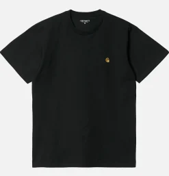 CARHARTT WIP T-shirt Chase Black< T-shirts