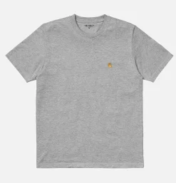 CARHARTT WIP T-shirt Chase Grey< T-shirts