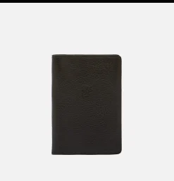 IL BISONTE Étui à passeport Noir< Petite Maroquinerie