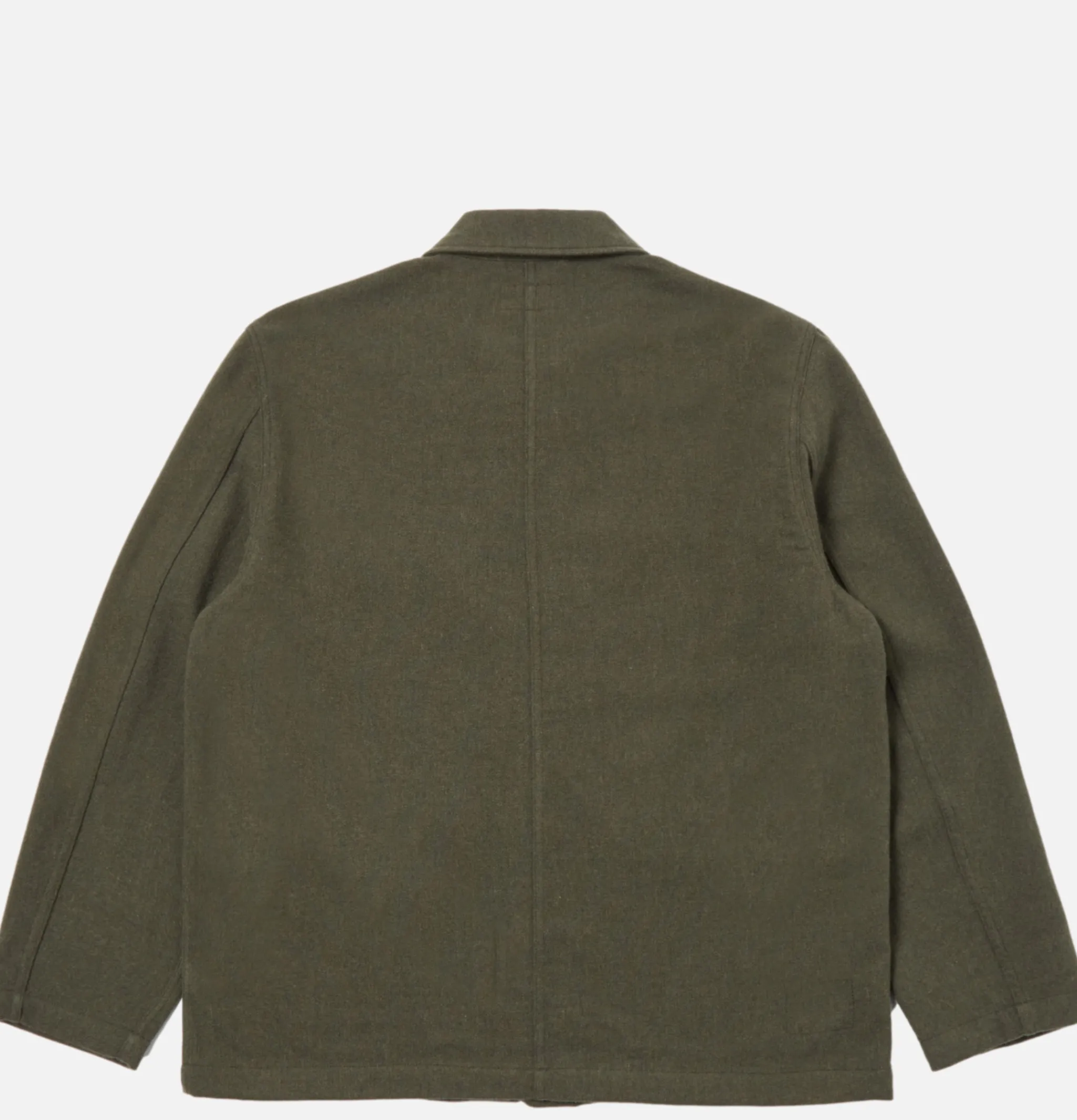 UNIVERSAL WORKS Utility Jacket Wool Olive< Vestes