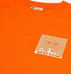 DEUS Uv Tee Orange Ochre< T-shirts