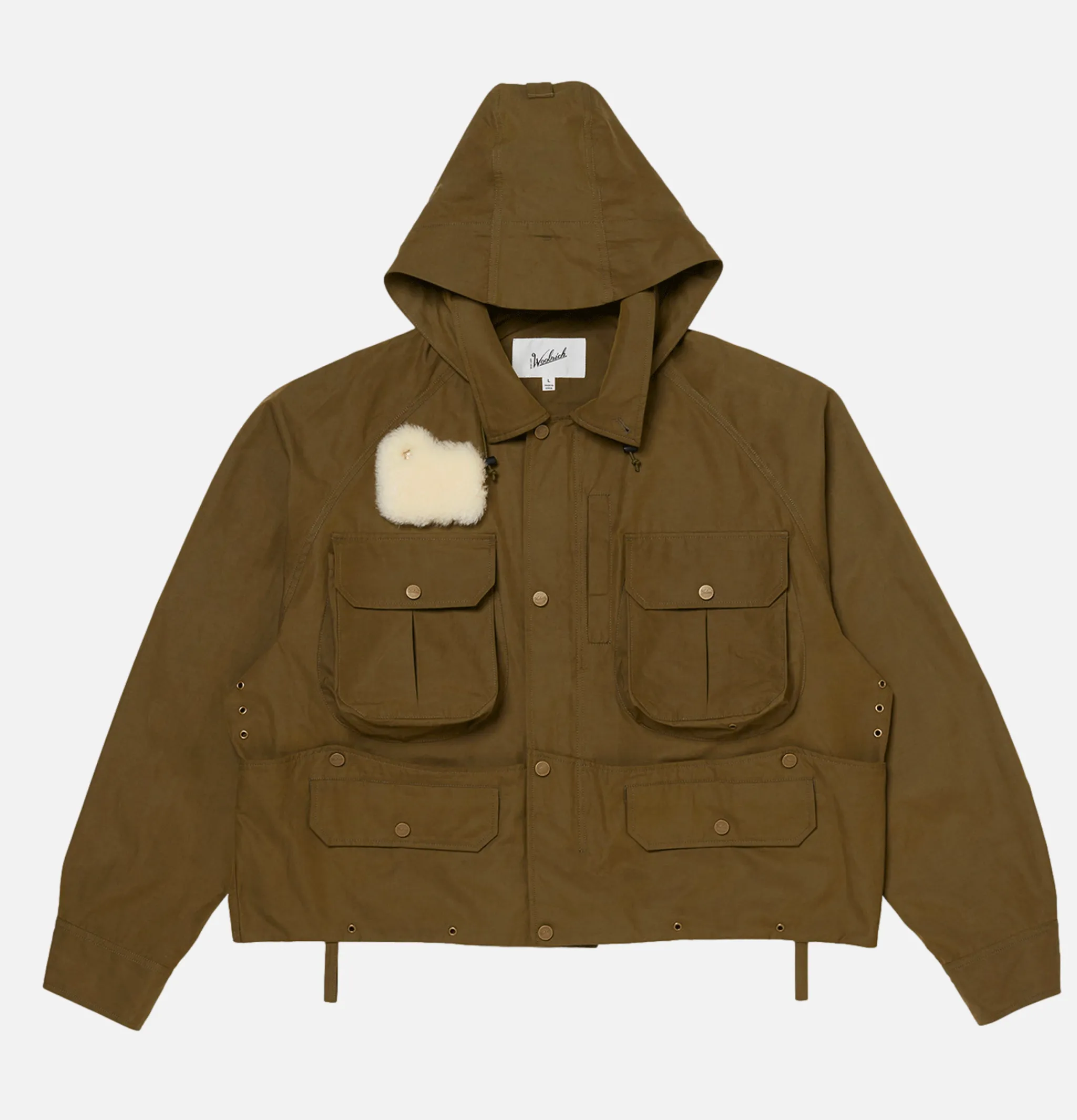 WOOLRICH Veste de Pêche Classique Olive< Blousons & Manteaux