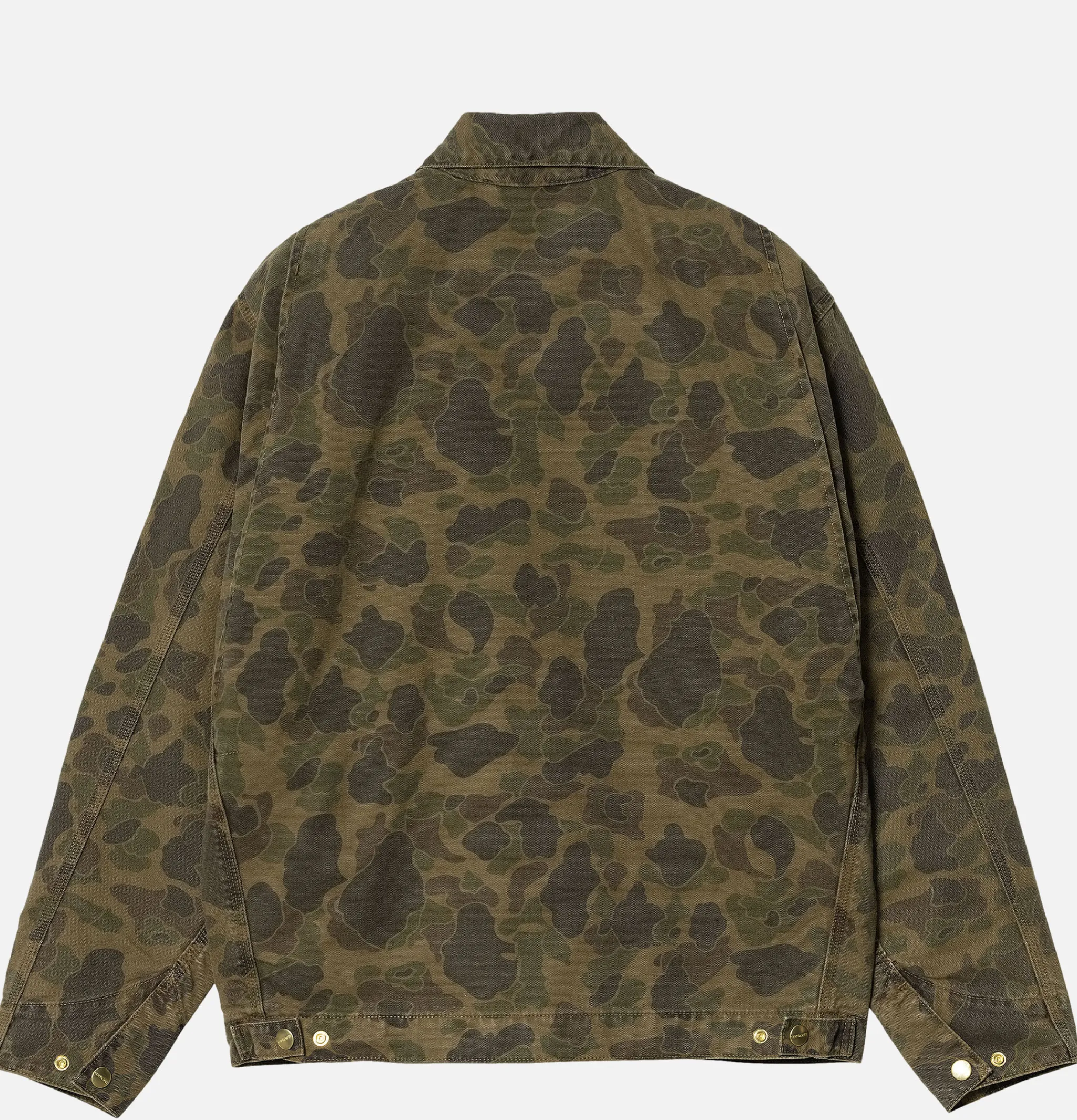 CARHARTT WIP Veste Detroit Camo Office Green< Vestes