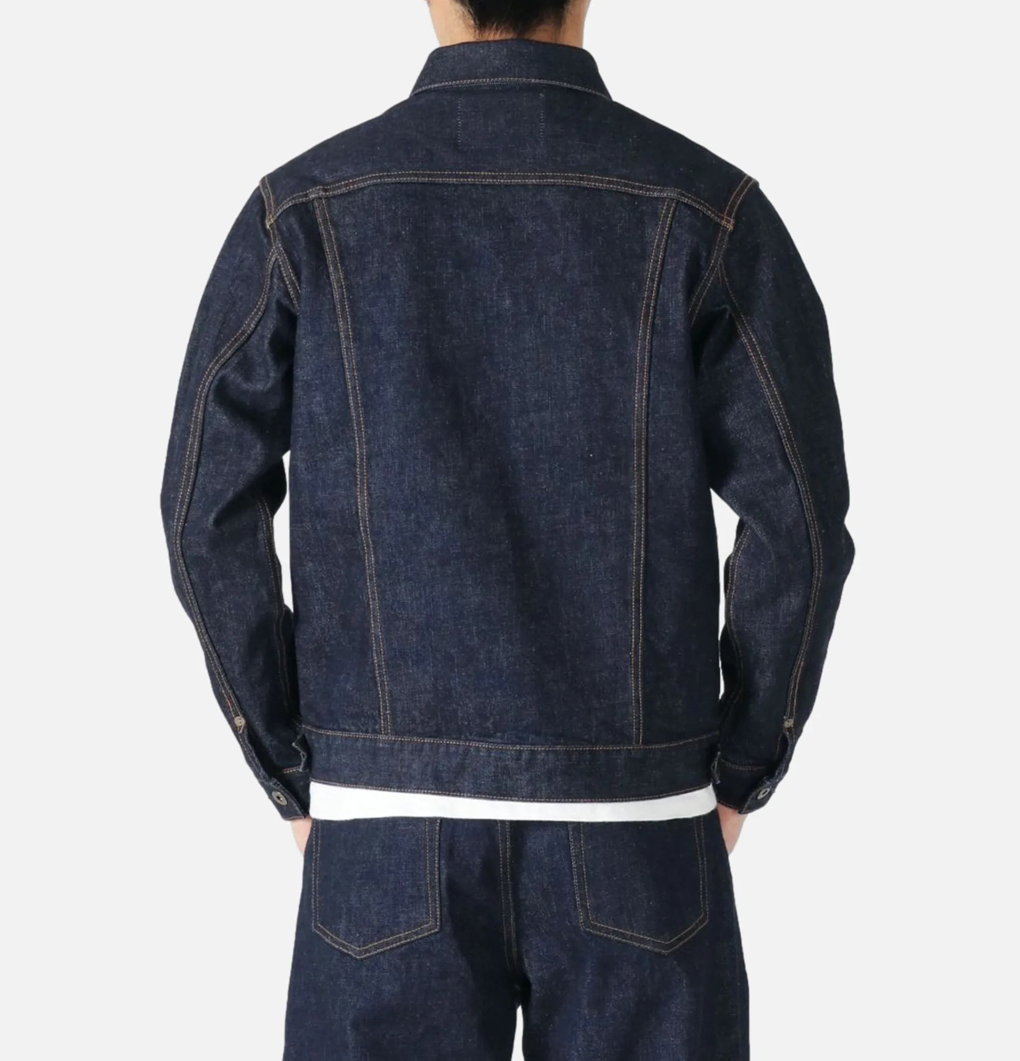 JAPAN BLUE JEANS Veste en Jean Type2 14.8oz Blue< Vestes