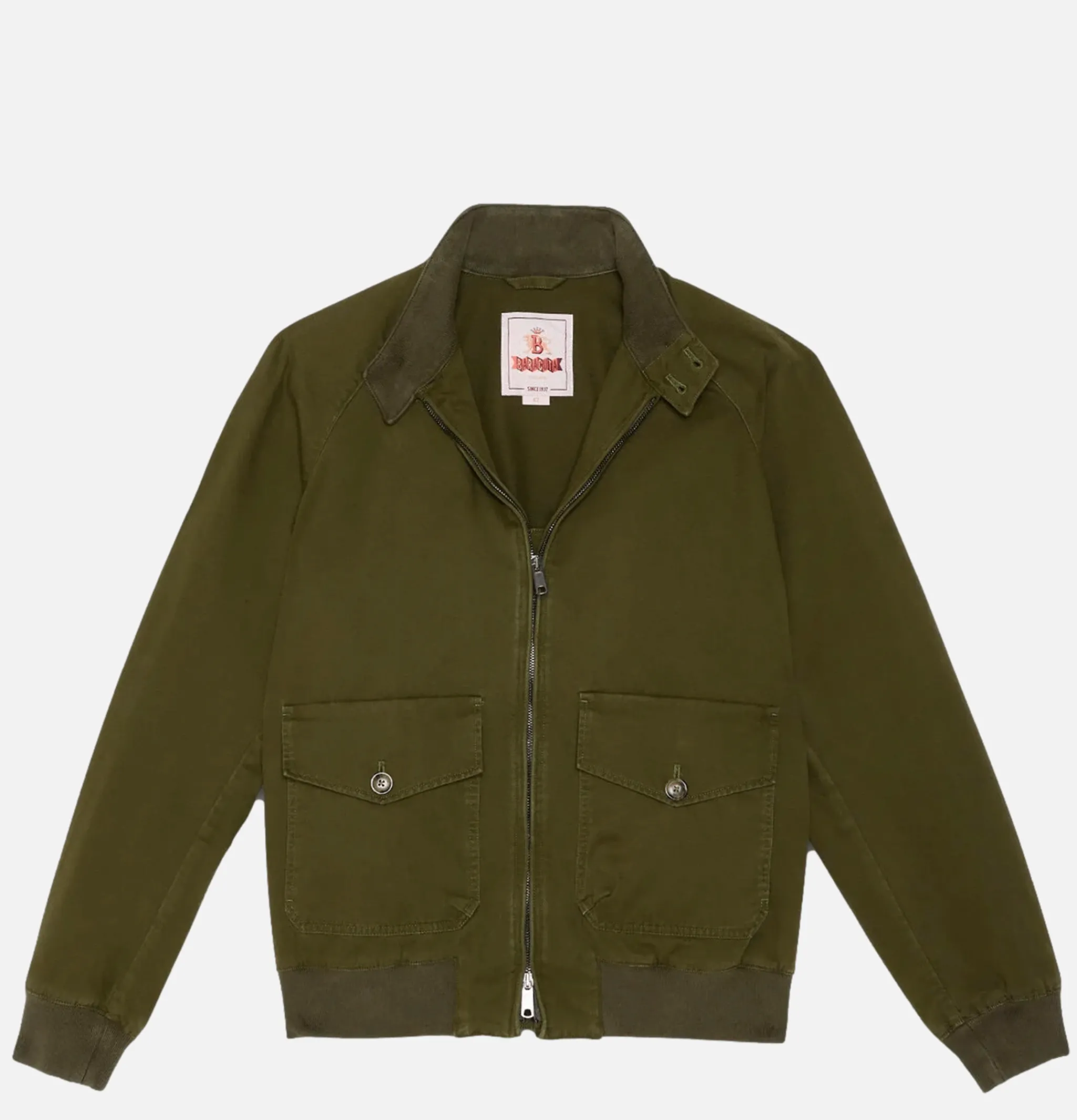 BARACUTA Veste G9 Gabardine Olive< Vestes