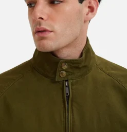 BARACUTA Veste G9 Gabardine Olive< Vestes