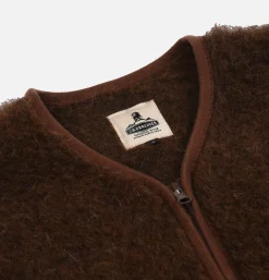 COLDBREAKER Veste Pepitco Dark Brown< Sweats & Polaires