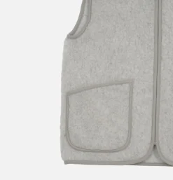 COLDBREAKER Veste Pepitco Light Grey< Sweats & Polaires