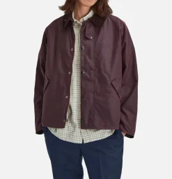 BARBOUR Veste Transport Bordeaux< Vestes|Blousons & Manteaux