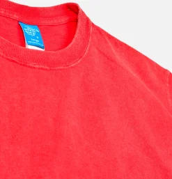 GOOD ON Vintage Dye Crew Tee Red< T-shirts