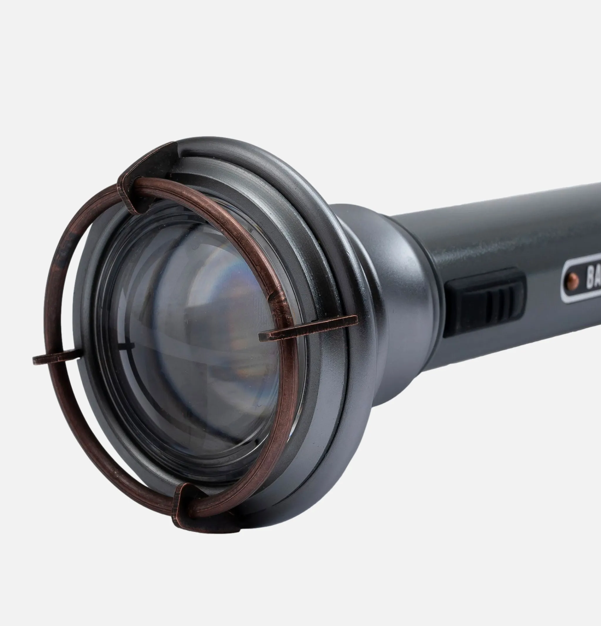 BAREBONES Vintage Flashlignt Gun Metal< Outdoor