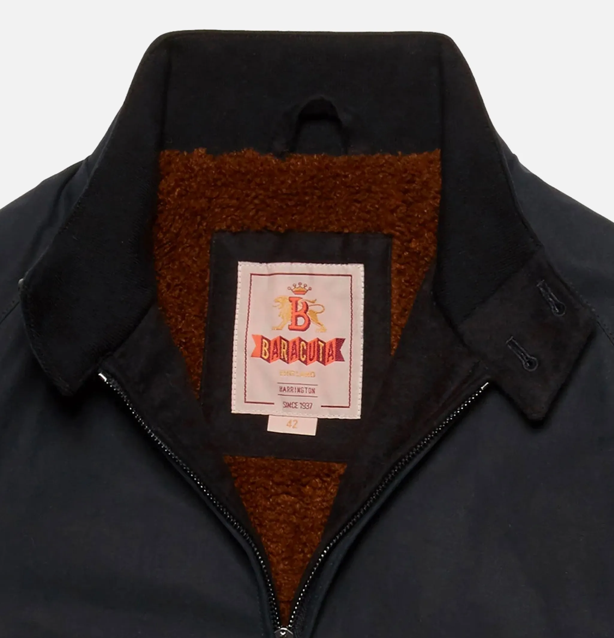 BARACUTA Waxed G9 Af Pocket Dark Navy< Vestes