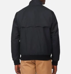 BARACUTA Waxed G9 Af Pocket Dark Navy< Vestes