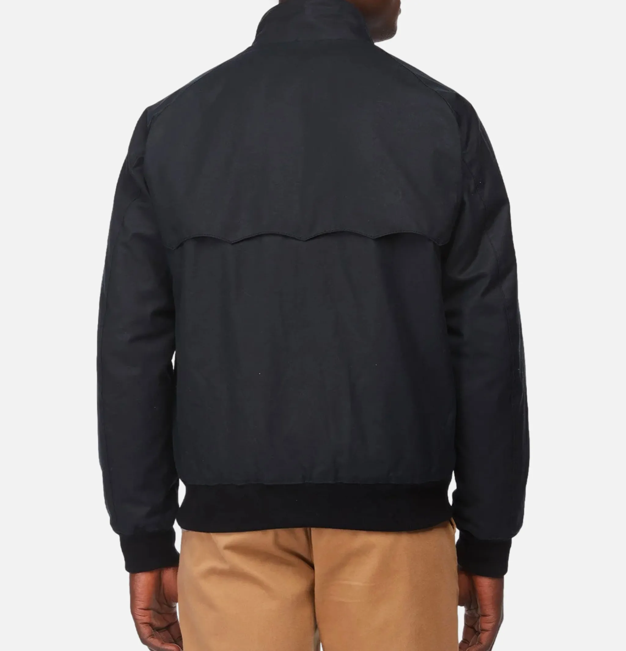 BARACUTA Waxed G9 Af Pocket Dark Navy< Vestes