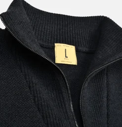 NITTO KNITWEAR Youri Camionneur Anthracite< Pulls & Cardigans