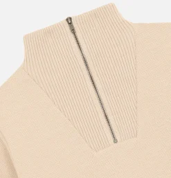 NITTO KNITWEAR Youri Camionneur Natural< Pulls & Cardigans