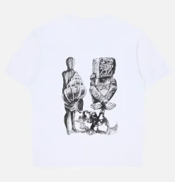 EDWIN Yusuke Isao Tee Blanc< T-shirts