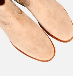 UNMARKED Zip Boots Dark Sand<Homme Bottes