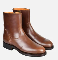 UNMARKED Zip Boots Full Brown<Homme Bottes
